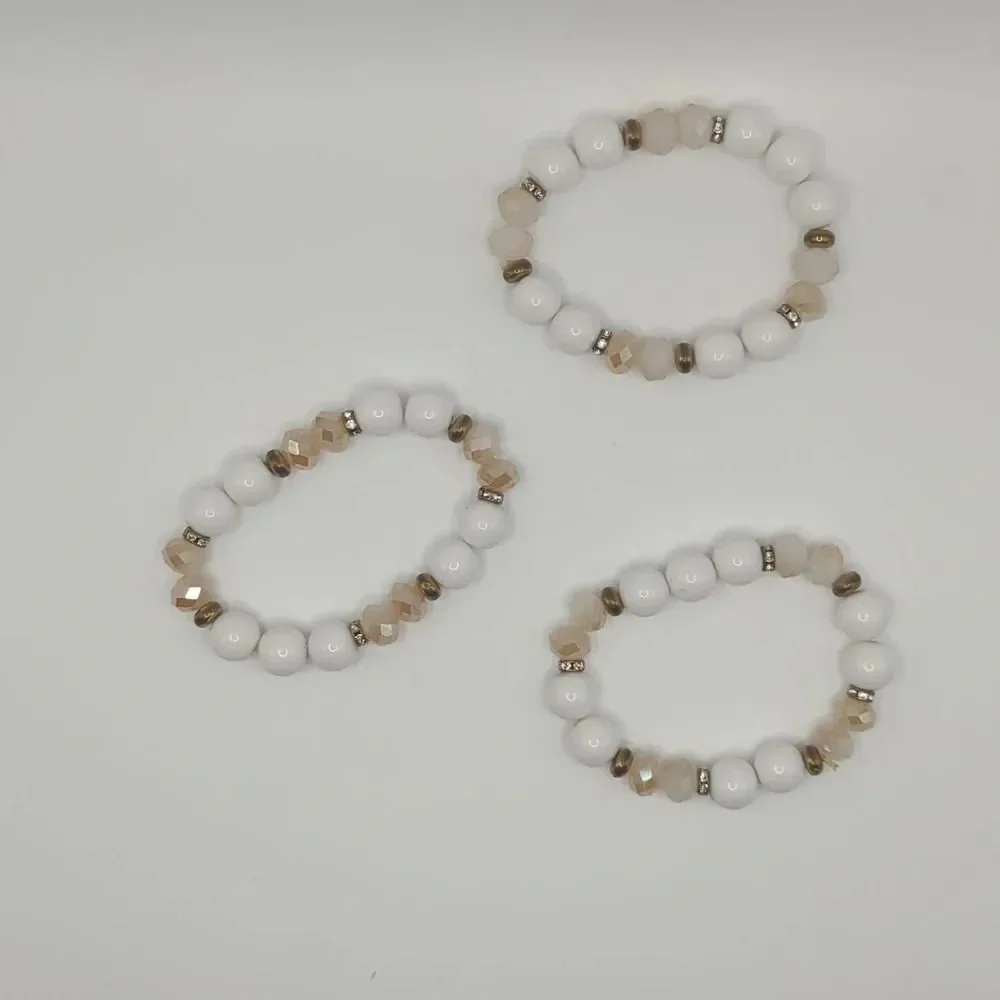 Costume Jewelry Bundle Set of 6 Bracelets